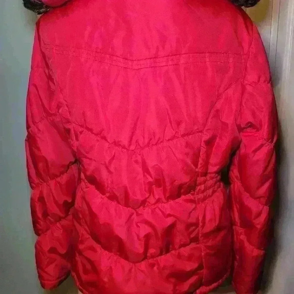 Faded glory puffer jacket with removable hood size medium - Picture 4 of 8